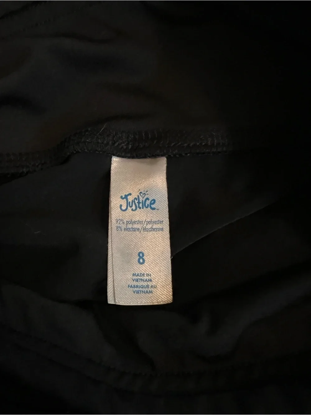 Justice Girls' Leggings Variety Pack - Black, Gray, Blue